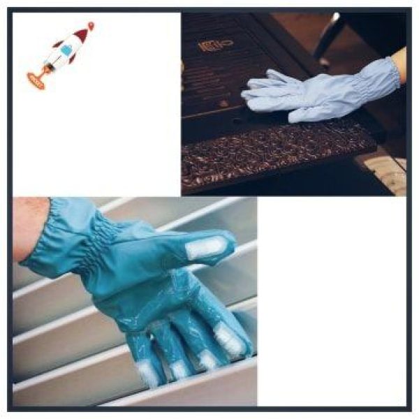 Magic Bristle Gloves (ပန်းကန်ဆေးလက်အိတ်)