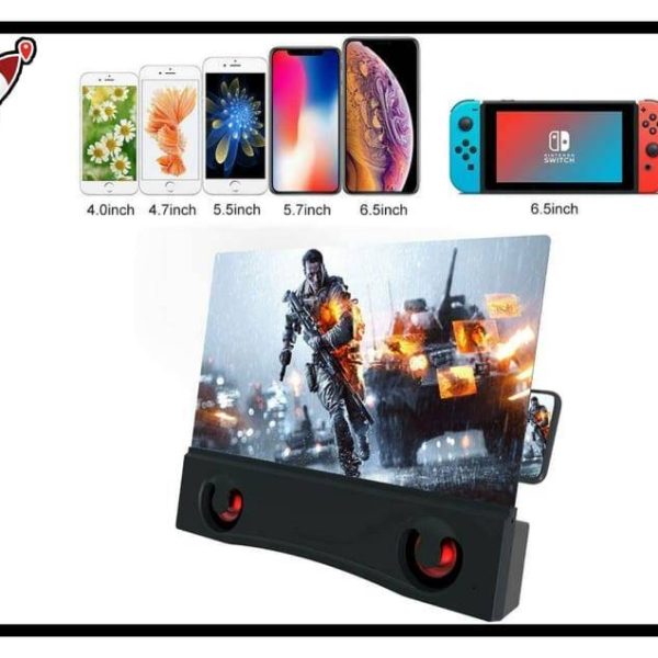 12 inch audio mobile screen amplifier (included battery)
