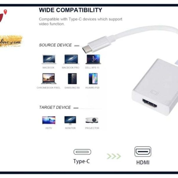 TYPE-C to HDMI Adapter for laptop