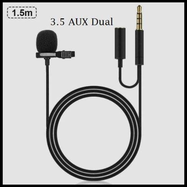 3.5 AUX Digital lavalier microphone
