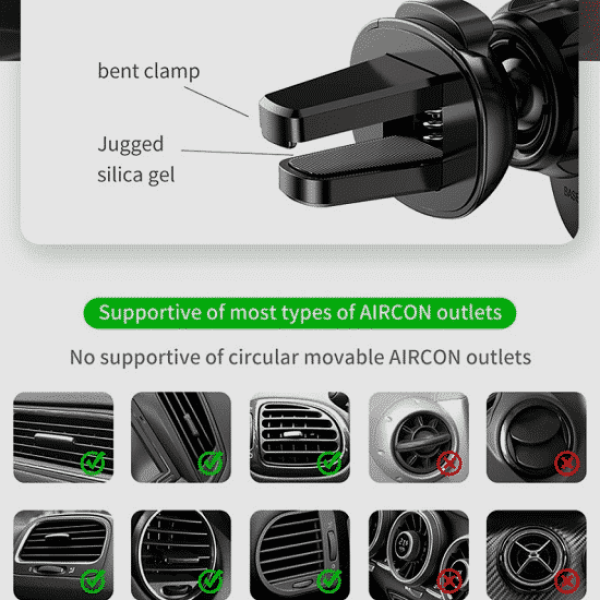 Universal Gravity car phone holder