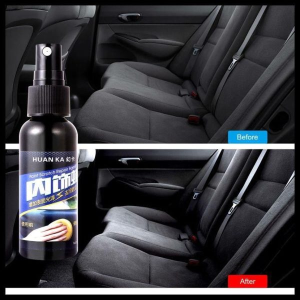 Car interior and tire wheel cleaner