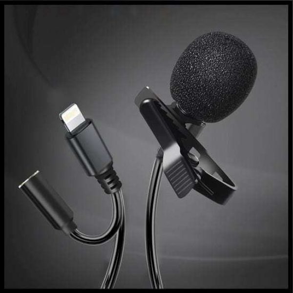 Lightning Digital lavalier microphone for ios